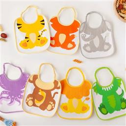 ΣΑΛΙΑΡΕΣ ΑΔΙΑΒΡΟΧΕΣ 0+ ΜΗΝΩΝ (ΣΕΤ 7ΤΜΧ) FUNNY ANIMALS 4385 KIOKIDS