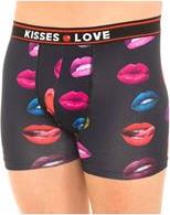 ΑΝΔΡΙΚΟ BOXER KISSES AND LOVE KISSES & LOVE