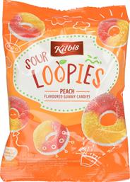 ΖΕΛΕΔΑΚΙΑ SOUR LOOPIES ΓΕΥΣΗ ΡΟΔΑΚΙΝΟ 100G KITBIS