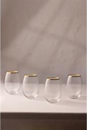 ΣΕΤ ΠΟΤΗΡΙΑ 4 ΤΕΜ. HERMIA KITCHEN