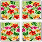 GLASS MAT 4 ΤΕΜ. HERMIA KITCHENWARE