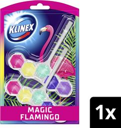 WC BLOCK POWER 5 MAGIC FLAMINGO 2X50G KLINEX