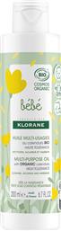 BEBE MULTI-PURPOSE OIL WITH ORGANIC CALENDULA ΒΡΕΦΙΚΟ ΕΛΑΙΟ ΠΟΛΛΑΠΛΩΝ ΧΡΗΣΕΩΝ ΜΕ ΒΙΟΛΟΓΙΚΗ ΚΑΛΕΝΤΟΥΛΑ 200ML KLORANE