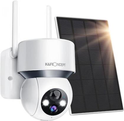 ΑΣΥΡΜΑΤΗ IP CAMERA KANSF CONCEPT HD 1080P ΑΔΙΑΒΡΟΧΗ ΜΕ WIFI ΑΜΦΙΔΡΟΜΗ ΕΠΙΚΟΙΝΩΝΙΑ K&F