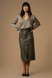 ΓΥΝΑΙΚΕΙΑ MIDI ΦΟΥΣΤΑ ''MADERIN'' - A25PGO7377ABUN0000 ΧΑΚΙ KOCCA