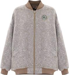 ΓΥΝΑΙΚΕΙΟ BOMBER ΜΠΟΥΦΑΝ ΜΕ ΠΑΓΙΕΤΕΣ ΚΑΙ ΚΕΝΤΗΜΑ ''ELIAN'' - A25PGB7928ABFA0000 ΚΑΦΕ KOCCA