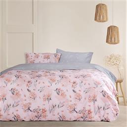 ΚΟΥΒΕΡΛΙ ΥΠΕΡΔΙΠΛΟ (220X245) 2 ΟΨΕΩΝ FLOR PINK KOCOON από το SPITISHOP