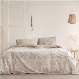 ΚΟΥΒΕΡΛΙ ΥΠΕΡΔΙΠΛΟ (220X245) VICTORIA BEIGE KOCOON από το SPITISHOP