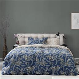 ΣΕΝΤΟΝΙΑ ΜΟΝΑ (ΣΕΤ) ANELKA BLUE ΧΩΡΙΣ ΛΑΣΤΙΧΟ 160X270 ΧΩΡΙΣ ΛΑΣΤΙΧΟ 160X270 KOCOON