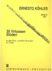 KOHLER  30 ETUDE DE VIRTUOSITE OP.75 N.2