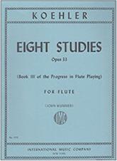 KOHLER  8 EASY STUDIES OP.33 N.3