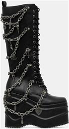 ΜΠΟΤΕΣ ΧΡΩΜΑ: ΜΑΥΡΟ, THE AMYGDALA KOI FOOTWEAR