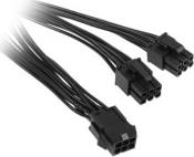 ADAPTER 6-PIN PCIE TO 2X 6-PIN PCIE CONNECTOR 15CM BLACK KOLINK από το e-SHOP