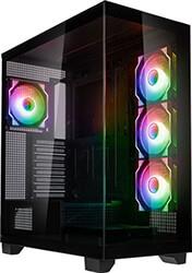 CASE UNITY ARENA ARGB TEMPERED GLASS MIDI TOWER BLACK E-ATX 420MM WITH 4 ARGB FANS KOLINK