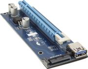 PCI-E X1 TO X16 POWERED RISER CARD MINING/RENDERING-KIT SATA 60CM KOLINK από το e-SHOP
