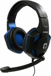 G302 GAMING ΕΝΣΥΡΜΑΤΑ ΑΚΟΥΣΤΙΚΑ 3.5MM - ΜΑΥΡΑ/ΜΠΛΕ KOMC