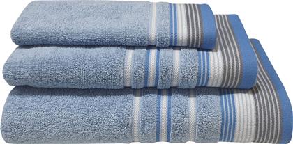 ΠΕΤΣΕΤΑ ΒΑΜΒΑΚΕΡΗ ΠΡΟΣΩΠΟΥ 50X90ΕΚ. SATIN STRIPE LIGHT BLUE KOMVOS 7005912-11 (ΥΦΑΣΜΑ: ΒΑΜΒΑΚΙ 100%, ΧΡΩΜΑ: ΓΑΛΑΖΙΟ , ΜΕΓΕΘΟΣ: ΠΡΟΣΩΠΟΥ) - - 7005912-11 KOMVOS HOME