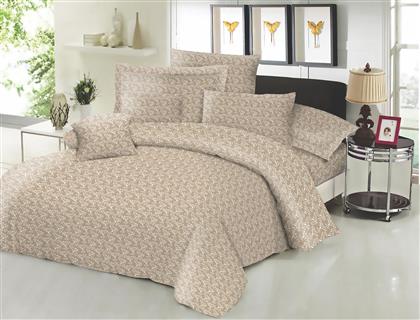 ΣΕΝΤΟΝΙ ΜΕΜΟΝΩΜΕΝΟ ΕΜΠΡΙΜΕ POLYCOTTON ΔΙΠΛΟ 200X240ΕΚ. FERN BEIGE 7002188-49 (ΤΥΠΟΣ ΚΑΤΩΣΕΝΤΟΝΟΥ: ΧΩΡΙΣ ΛΑΣΤΙΧΟ, ΥΦΑΣΜΑ: 50%COTTON-50%POLYESTER, ΧΡΩΜΑ: ΜΠΕΖ, ΜΕΓΕΘΟΣ: ΔΙΠΛΑ) - - 7002188-49 KOMVOS HOME