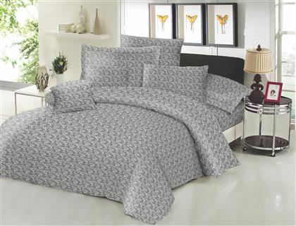 ΣΕΝΤΟΝΙ ΜΕΜΟΝΩΜΕΝΟ ΕΜΠΡΙΜΕ POLYCOTTON ΔΙΠΛΟ 200X240ΕΚ. FERN GREY 7002188-52 (ΤΥΠΟΣ ΚΑΤΩΣΕΝΤΟΝΟΥ: ΧΩΡΙΣ ΛΑΣΤΙΧΟ, ΥΦΑΣΜΑ: 50%COTTON-50%POLYESTER, ΧΡΩΜΑ: ΓΚΡΙ, ΜΕΓΕΘΟΣ: ΔΙΠΛΑ) - - 7002188-52 KOMVOS HOME