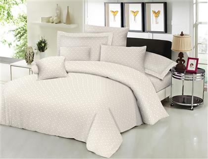 ΣΕΝΤΟΝΙ ΜΕΜΟΝΩΜΕΝΟ ΕΜΠΡΙΜΕ POLYCOTTON ΔΙΠΛΟ 200X240ΕΚ. MAZE BEIGE 7002188-60 (ΤΥΠΟΣ ΚΑΤΩΣΕΝΤΟΝΟΥ: ΧΩΡΙΣ ΛΑΣΤΙΧΟ, ΥΦΑΣΜΑ: 50%COTTON-50%POLYESTER, ΧΡΩΜΑ: ΜΠΕΖ, ΜΕΓΕΘΟΣ: ΔΙΠΛΑ) - - 7002188-60 KOMVOS HOME