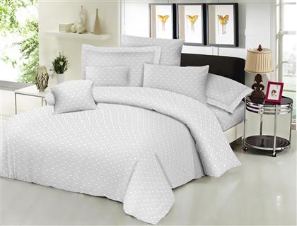 ΣΕΝΤΟΝΙ ΜΕΜΟΝΩΜΕΝΟ ΕΜΠΡΙΜΕ POLYCOTTON ΔΙΠΛΟ 200X240ΕΚ. MAZE GREY 7002188-59 (ΤΥΠΟΣ ΚΑΤΩΣΕΝΤΟΝΟΥ: ΧΩΡΙΣ ΛΑΣΤΙΧΟ, ΥΦΑΣΜΑ: 50%COTTON-50%POLYESTER, ΧΡΩΜΑ: ΓΚΡΙ, ΜΕΓΕΘΟΣ: ΔΙΠΛΑ) - - 7002188-59 KOMVOS HOME