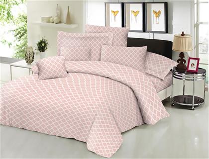 ΣΕΝΤΟΝΙ ΜΕΜΟΝΩΜΕΝΟ ΕΜΠΡΙΜΕ POLYCOTTON ΔΙΠΛΟ 200X240ΕΚ. MONTANA PEACH 7002188-56 (ΤΥΠΟΣ ΚΑΤΩΣΕΝΤΟΝΟΥ: ΧΩΡΙΣ ΛΑΣΤΙΧΟ, ΥΦΑΣΜΑ: 50%COTTON-50%POLYESTER, ΧΡΩΜΑ: ΡΟΔΑΚΙΝΙ, ΜΕΓΕΘΟΣ: ΔΙΠΛΑ) - - 7002188-56 KOMVOS HOME