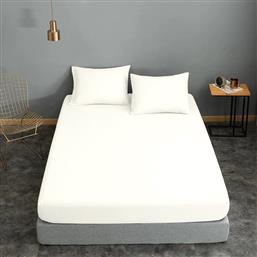 ΣΕΝΤΟΝΙ ΜΕΜΟΝΩΜΕΝΟ POLYCOTTON ΔΙΠΛΟ 200X240ΕΚ. WHITE 7002188-45 (ΤΥΠΟΣ ΚΑΤΩΣΕΝΤΟΝΟΥ: ΧΩΡΙΣ ΛΑΣΤΙΧΟ, ΥΦΑΣΜΑ: 50%COTTON-50%POLYESTER, ΧΡΩΜΑ: ΛΕΥΚΟ, ΜΕΓΕΘΟΣ: ΔΙΠΛΑ) - - 7002188-45 KOMVOS HOME από το 24HOME