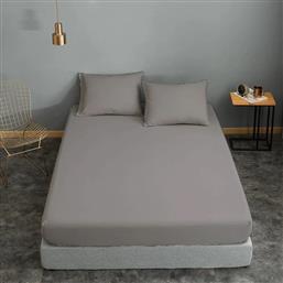 ΣΕΝΤΟΝΙ ΜΕΜΟΝΩΜΕΝΟ POLYCOTTON ΜΟΝΟ 160X240ΕΚ. GREY 7002171-52 (ΤΥΠΟΣ ΚΑΤΩΣΕΝΤΟΝΟΥ: ΧΩΡΙΣ ΛΑΣΤΙΧΟ, ΥΦΑΣΜΑ: 50%COTTON-50%POLYESTER, ΧΡΩΜΑ: ΓΚΡΙ, ΜΕΓΕΘΟΣ: ΜΟΝΑ) - - 7002171-52 KOMVOS HOME