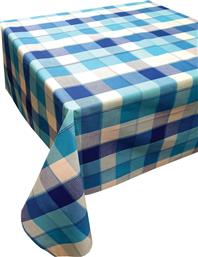 ΤΡΑΠΕΖΟΜΑΝΤΗΛΟ POLYCOTTON 140X220ΕΚ. ΚΑΡΩ DESIGN-3 TURQUOISE 7001755-8 (ΥΦΑΣΜΑ: 50% COTTON-50% POLYESTER, ΧΡΩΜΑ: ΤΥΡΚΟΥΑΖ) - - 7001755-8 KOMVOS HOME