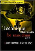 ΚΩΝΣΤΑΝΤΙΝΟΣ ΒΟΡΙΣΗΣ - TECHNIQUE EXERCISES FOR SNARE DRUM I