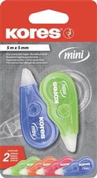 KORES ΔΙΟΡΘΩΤΙΚΗ ΤΑΙΝΙΑ MINI 5MMX5M 2ΤΜΧ (12410006)