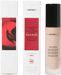 ΑΓΡΙΟ ΤΡΙΑΝΤΑΦΥΛΛΟ FOUNDATION ΛΑΜΨΗΣ SPF 15 30 ML - 21001902 WRF1 KORRES