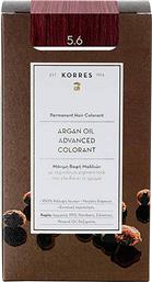 ARGAN OIL ADVANCED COLORANT 5.6 ΚΑΣΤΑΝΟ ΑΝΟΙΧΤΟ ΚΟΚΚΙΝΟ - 21006631 KORRES