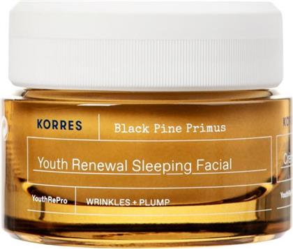 BLACK PINE PRIMUS YOUTH RENEWAL SLEEPING FACIAL CREAM ΚΡΕΜΑ ΠΡΟΣΩΠΟΥ ΝΥΧΤΟΣ ΓΙΑ ΛΕΙΑΝΣΗ ΤΩΝ ΡΥΤΙΔΩΝ & ΕΛΑΣΤΙΚΟΤΗΤΑ, ΚΑΤΑΛΛΗΛΗ ΓΙΑ ΟΛΟΥΣ ΤΟΥΣ ΤΥΠΟΥΣ ΕΠΙΔΕΡΜΙΔΑΣ 40ML KORRES από το PHARM24