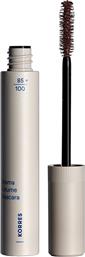 DRAMA VOLUME MASCARA ΜΕ ΕΙΔΙΚΑ ΣΧΕΔΙΑΣΜΕΝΟ ΒΟΥΡΤΣΑΚΙ ΠΟΥ ΠΡΟΣΦΕΡΕΙ ΜΕΓΑΛΕΣ & ΠΥΚΝΕΣ ΒΛΕΦΑΡΙΔΕΣ ΓΙΑ ΕΝΤΥΠΩΣΙΑΚΟ ΒΛΕΜΜΑ 13ML - 02 PLUM BROWN KORRES