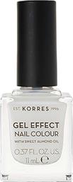 GEL EFFECT ΒΕΡΝΙΚΙ ΝΥΧΙΩΝ 11 ML - 21001822 02 PORCELAIN WHITE KORRES