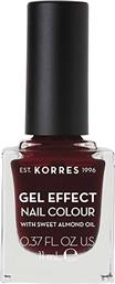 GEL EFFECT ΒΕΡΝΙΚΙ ΝΥΧΙΩΝ 11 ML - 21001822 57 BURGUNDY RED KORRES