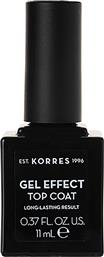 GEL EFFECT ΒΕΡΝΙΚΙ ΝΥΧΙΩΝ TOP COAT 11 ML - 21001808 KORRES