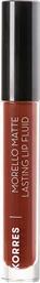 MORELLO MATTE LASTING LIP FLUID 10 DAMASK ROSE 3,4 ML - 21010559 60 CHESTNUT KORRES