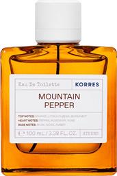 MOUNTAIN PEPPER EAU DE TOILETTE 100 ML - 21012632 KORRES