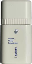NATURAL SHEER FOUNDATION 30 ML - 21013289 01 LIGHT KORRES