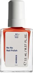NO NO NAIL POLISH ΒΕΡΝΙΚΙ ΝΥΧΙΩΝ ΥΨΗΛΗΣ ΦΥΣΙΚΗΣ ΠΕΡΙΕΚΤΙΚΟΤΗΤΑΣ ΜΕ ΛΑΔΙ ΑΜΥΓΔΑΛΟΥ 11ML - 43 SUMMER PEACH KORRES