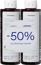 PROMO ALOE & DITTANY SHAMPOO ΣΑΜΠΟΥΑΝ ΚΑΘΗΜΕΡΙΝΗΣ ΧΡΗΣΗΣ ΜΕ ΑΛΟΗ & ΔΙΚΤΑΜΟ ΓΙΑ ΚΑΝΟΝΙΚΑ ΜΑΛΛΙΑ 500ML (2X250ML) KORRES