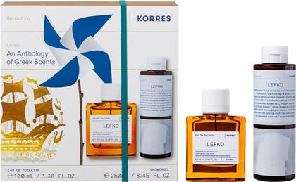 PROMO LEFKO EAU DE TOILETTE 100ML & SHOWER GEL 250ML KORRES
