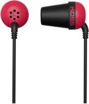 THE PLUG COLORS IN EAR HEADPHONES RED KOSS