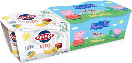 ΕΠΙΔΟΡΠΙΟ ΓΙΑΟΥΡΤΙΟΥ PEPPA PIG 3 ΦΡΟΥΤΑ 3X140G ΚΡΙ ΚΡΙ