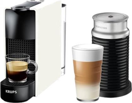 NESPRESSO ORIGINAL ESSENZA MINI AEROCCINO XN1111S WHITE ΜΗΧΑΝΗ ΚΑΦΕ KRUPS