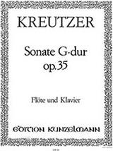 KREUTZER  SONATA G DUR OP.35 KUNZELMANN