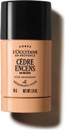 CEDRE ENCENS STICK DEODORANT 70 GR - 5111284 LOCCITANE