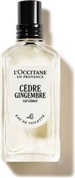 CEDRE GINGEMBRE EAU DE TOILETE 50 ML - 5111312 LOCCITANE